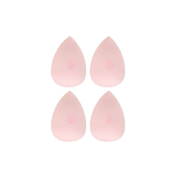 Set, Brushworks, Brushworks, Makeup Sponge, Pink, 4 pcs
