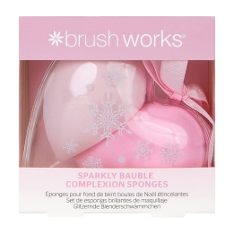 Set Duo, Brushworks, Brushworks, Foam, Makeup Sponge, Pink, 2 pcs