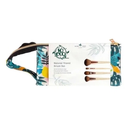 Set, Brushworks, So Eco, Multi Face Brush, 4 pcs