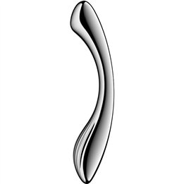 SATISFYER - PURE GRAVITY 1 STAINLESS STEEL DOUBLE-ENDED DILDO - D-244933