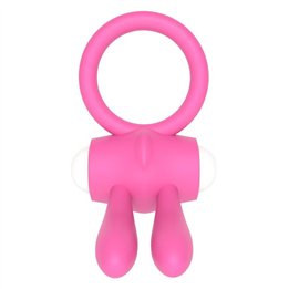 Vibrating Cockring Power Clit Pink - LO-LV1422-P