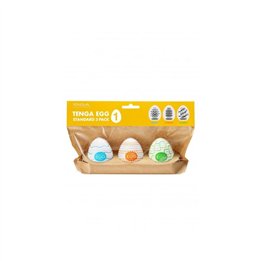 Pack of 3 Egg Standard - Pack 1 - 4582655748408 - Teknashop Ltd