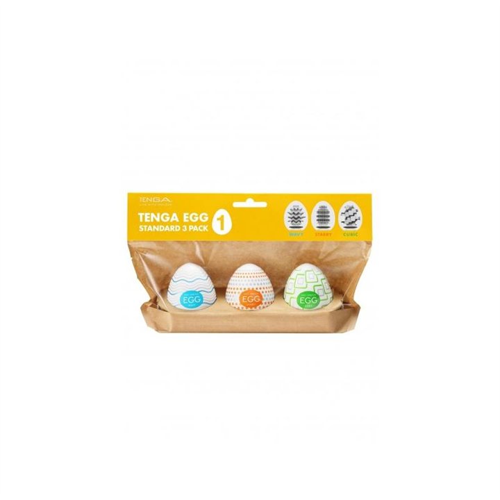 Pack of 3 Egg Standard - Pack 1 - 4582655748408