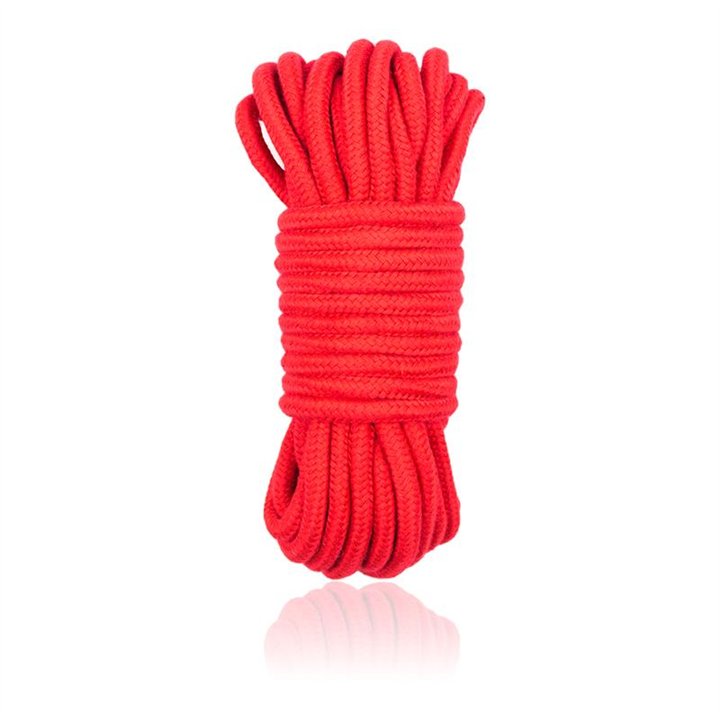 Bondage Cotton Rope 10 Meter Red - 843658379321 - Teknashop Ltd