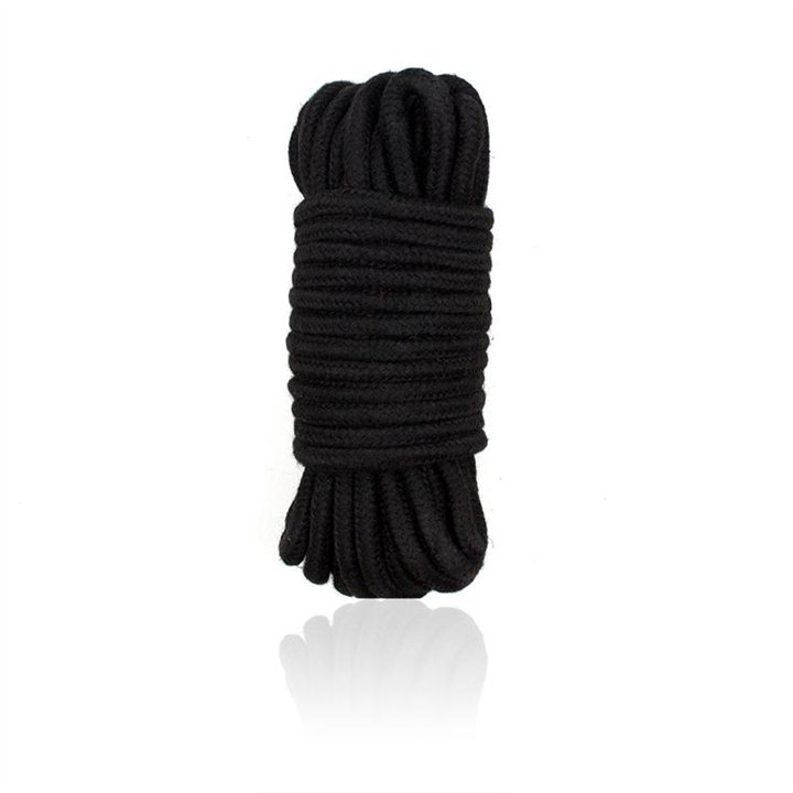 Bondage Cotton Rope 5 Meter Black - 843658379406