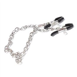 Nipple Clamps with Chain Metal - 843658379383