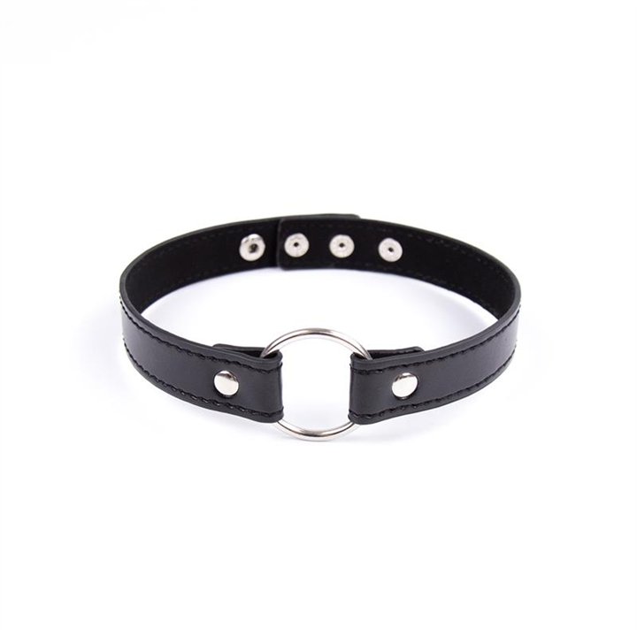 Collar with Hoop Adjustable 38,2 cm Black - 843658379378 - Teknashop Ltd