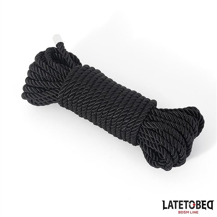 Bondage Rope 10m Black - 8436615006953