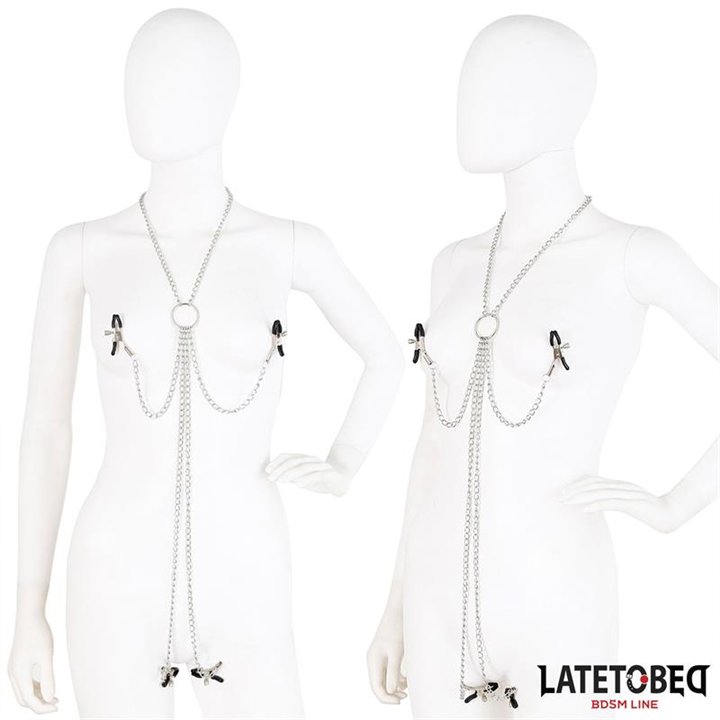 Nipple Clamps and Clit Clamps Chain - 8436615007554