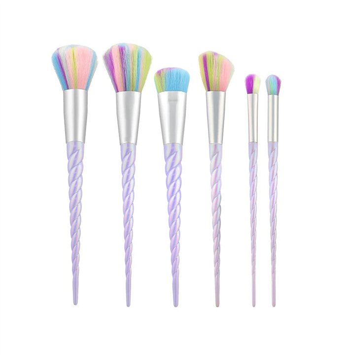 Set, Tools4Beauty, Unicorn, Multi Face Brush, 8 pcs