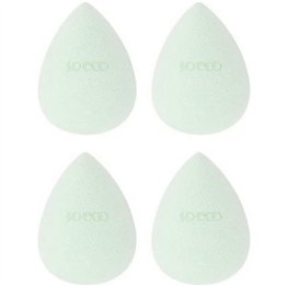 Brushworks, So Eco, Makeup Sponge, Light Green, 4 pcs