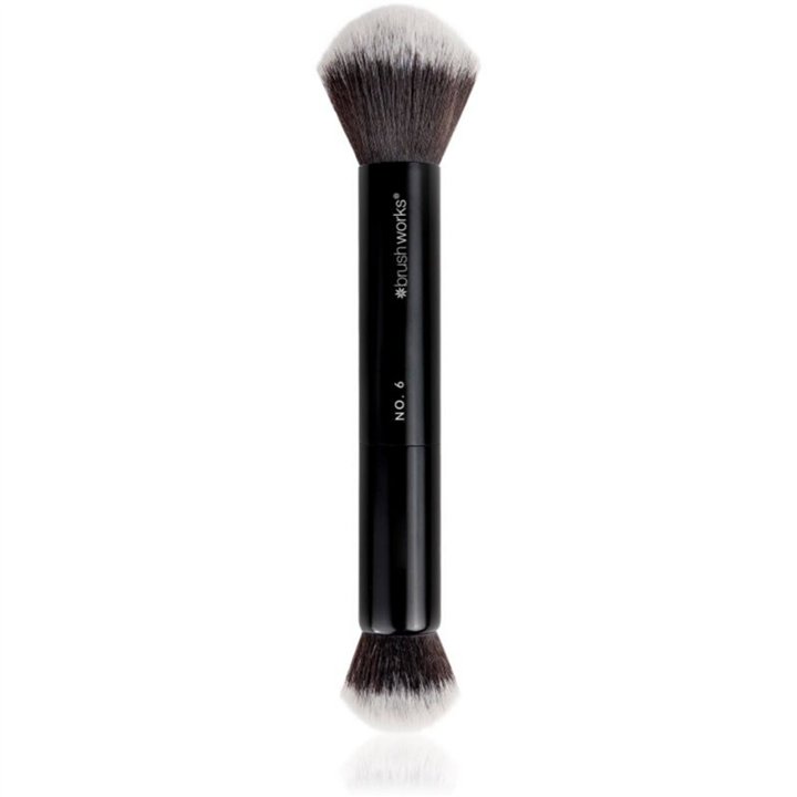 Brushworks, Brushworks, Double-Ended, Multi Face Brush, No. 6
