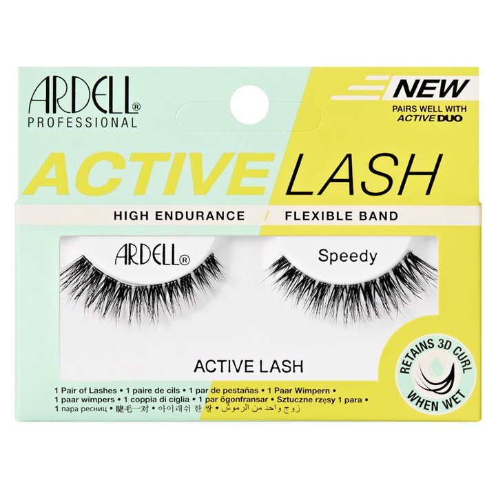 Ardell, Active Lashes Speedy, Flexible Band, False Eyelashes - Teknashop Ltd