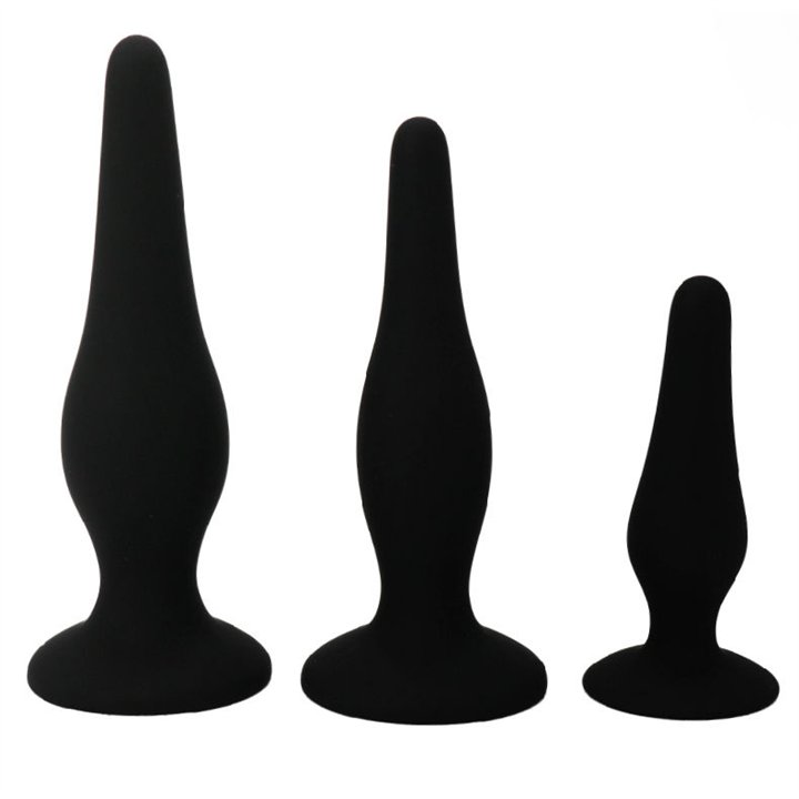 PRETTY LOVE - ANAL PLUGS SILICONE INITIATION KIT - D-213048 - Teknashop Ltd