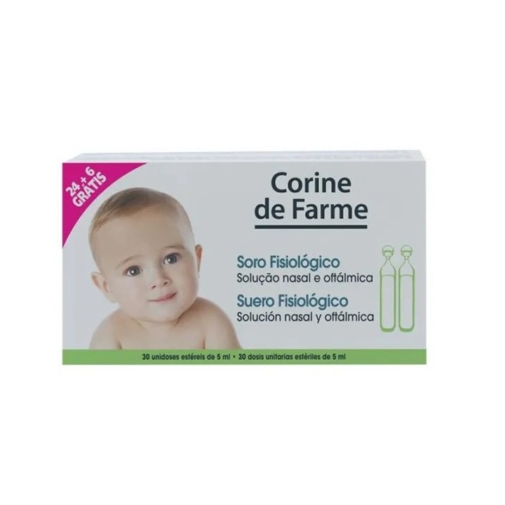 Corine De Farme Physiological Serum 30x5ml - children - Teknashop Ltd