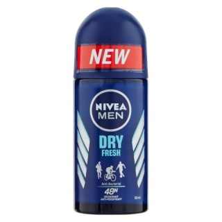 Nivea Men Dry Fresh 48h Deodorant Roll On 50ml - unisex - Teknashop Ltd