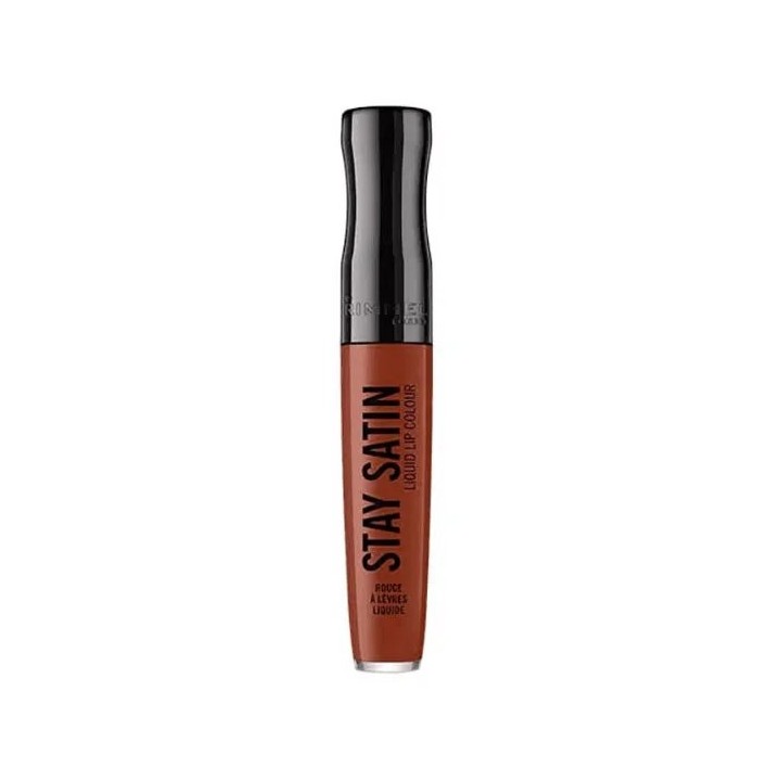 Rimmel London Stay Satin Brillo Liquid Lip Colour 740 Bodacious 5.5ml - unisex - Teknashop Ltd