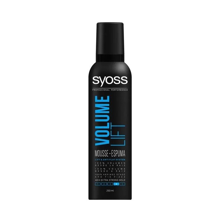 Syoss Foam Hair Volume Lift Anti Flat System 250ml - unisex - Teknashop Ltd