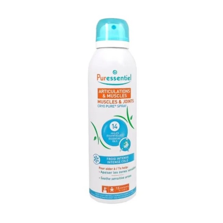 Puressentiel Cryo Pure Joints And Muscles Spray 150ml - unisex - Teknashop Ltd