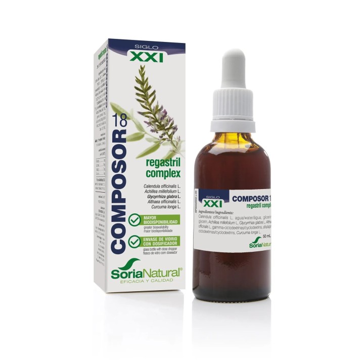 Soria Composor 18 Regastril Complex S Xxi 50ml - unisex - Teknashop Ltd