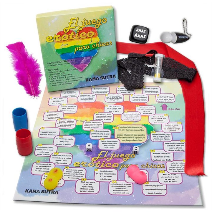 Board Game Erótico para Chicas Erotic for Girls - 8412345046520 - Teknashop Ltd