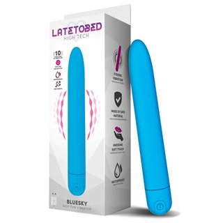 Bluesky Vibe 10 Functions 18,5 cm USB Mate Blue - LT-695 - Teknashop Ltd