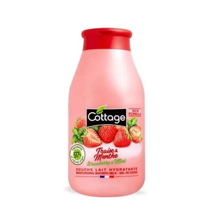 Cottage Moisturizing Shower Gel Strawberry & Mint 250ml - unisex - Teknashop Ltd