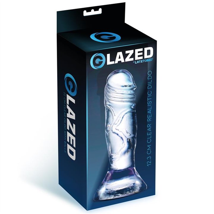 Realistic Dildo Crystal Material 12,3 cm - GL-969 - Teknashop Ltd