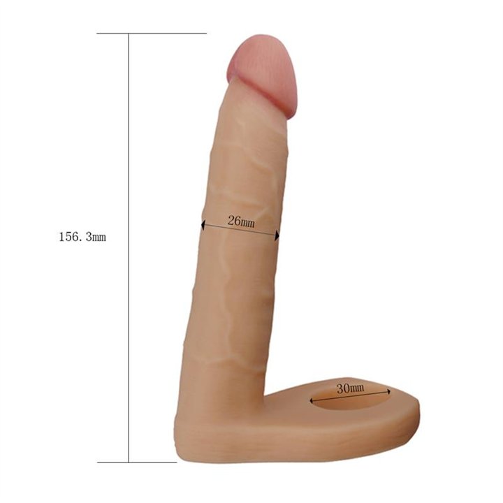 Dildo The Ultra Soft Double 6.25 Flesh - LO-LV1122 - Teknashop Ltd