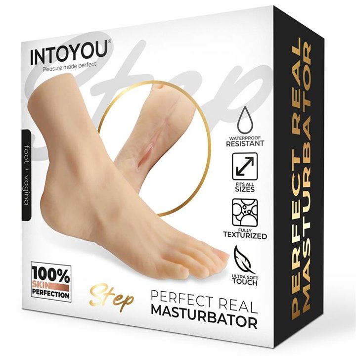 Step Foot with Vagina Masturbator - IN-332 - Teknashop Ltd