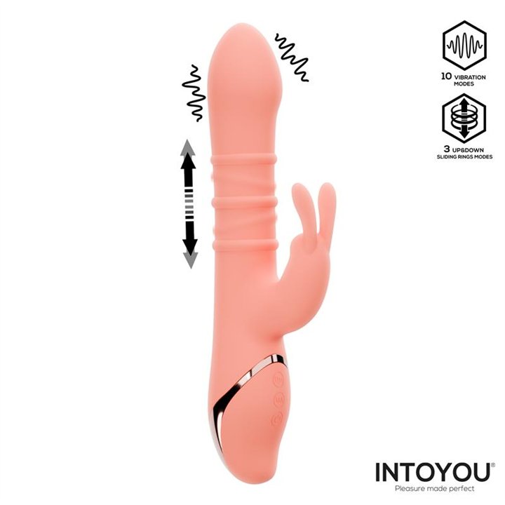 Rivor Vibrator with U and Down Sliding Rings - U-330 - Teknashop Ltd