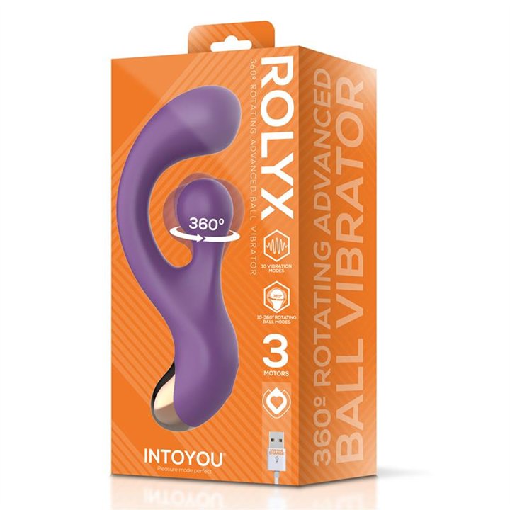 Rolyx Advanced Vibrator and 360º Rotating - U-329 - Teknashop Ltd