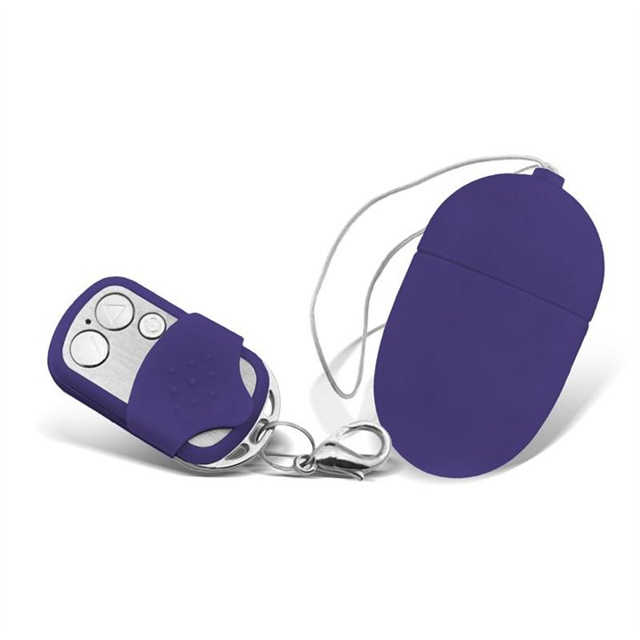 Vibrating Egg with Remote Control Medium Size Purple - MO-937 - Teknashop Ltd