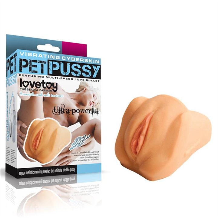 Masturbator Vagina with Vibration - LO-DL-70 - Teknashop Ltd