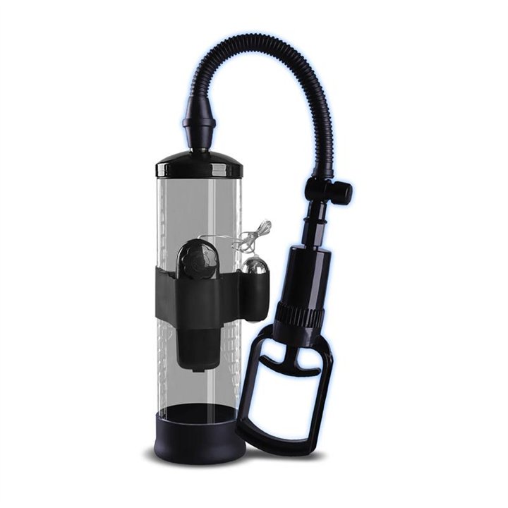 Manual Penis Pump with Vibration Attachment PSX06 - BO-081 - Teknashop Ltd