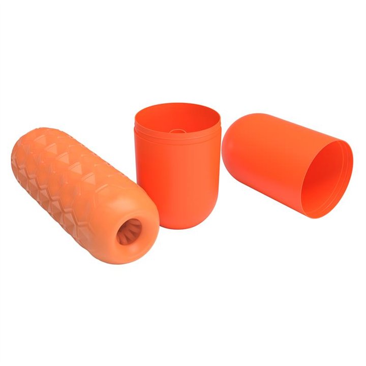 Male Masturbator HoneyComb with 2 Internal Balls - BM-009230NQ - Teknashop Ltd