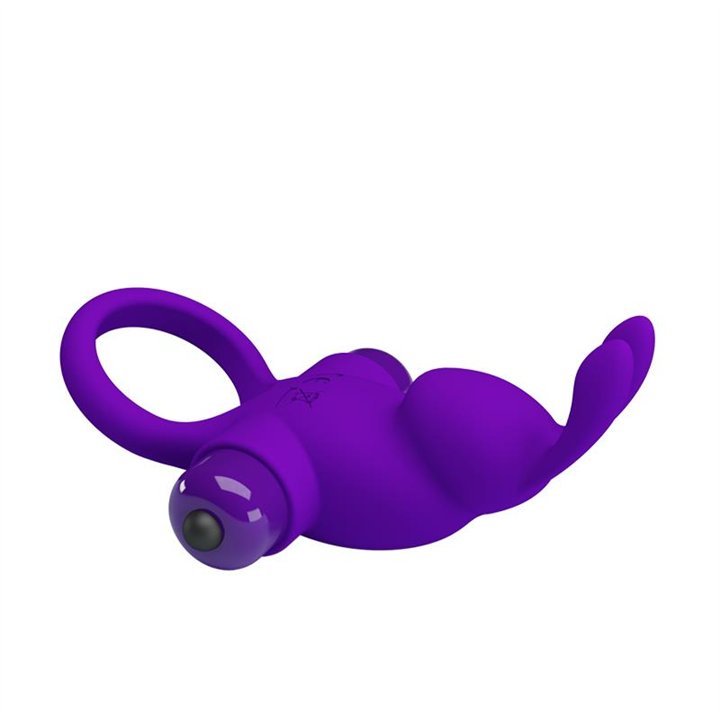 Vibrating Rabbit Cock Ring - BI-210204-1 - Teknashop Ltd