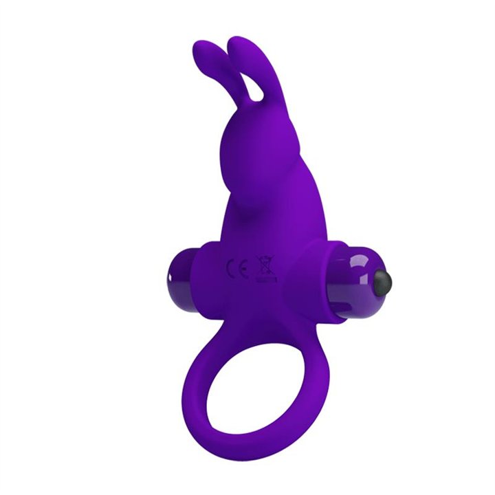 Vibrating Rabbit Cock Ring - BI-210204-1 - Teknashop Ltd