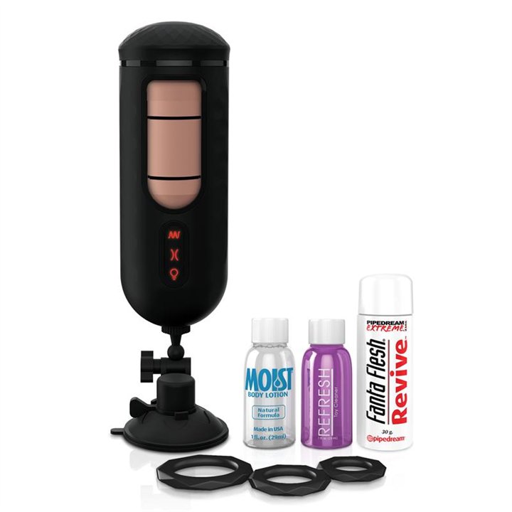 Masturbator with Vibration Mega Milker - RD-525 - Teknashop Ltd