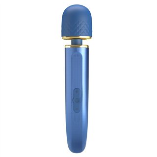 Vibrating Wand USB Silicone Blue - BI-014848-1 - Teknashop Ltd