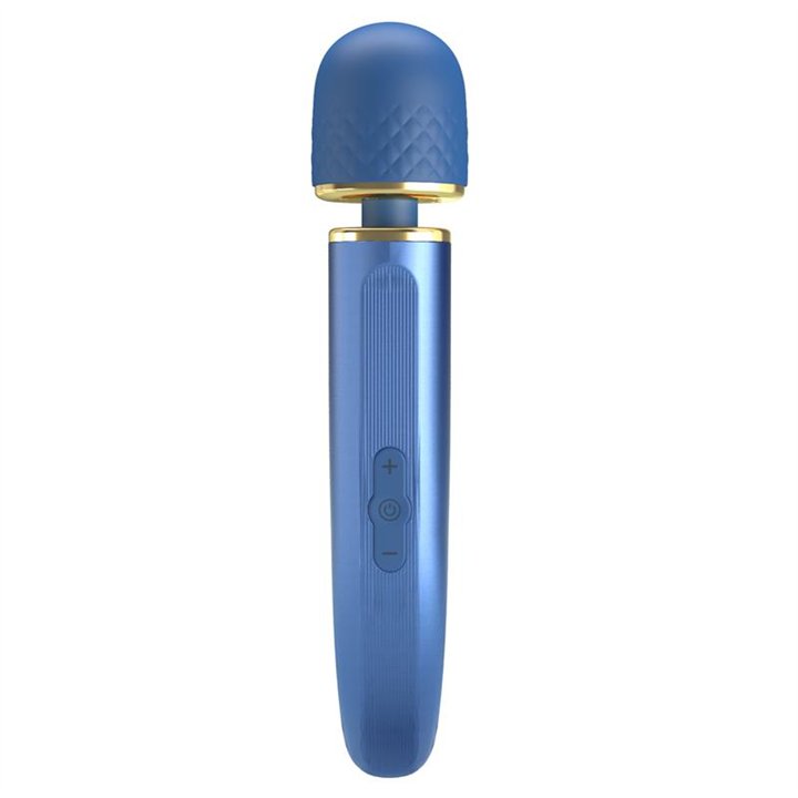 Vibrating Wand USB Silicone Blue - BI-014848-1 - Teknashop Ltd
