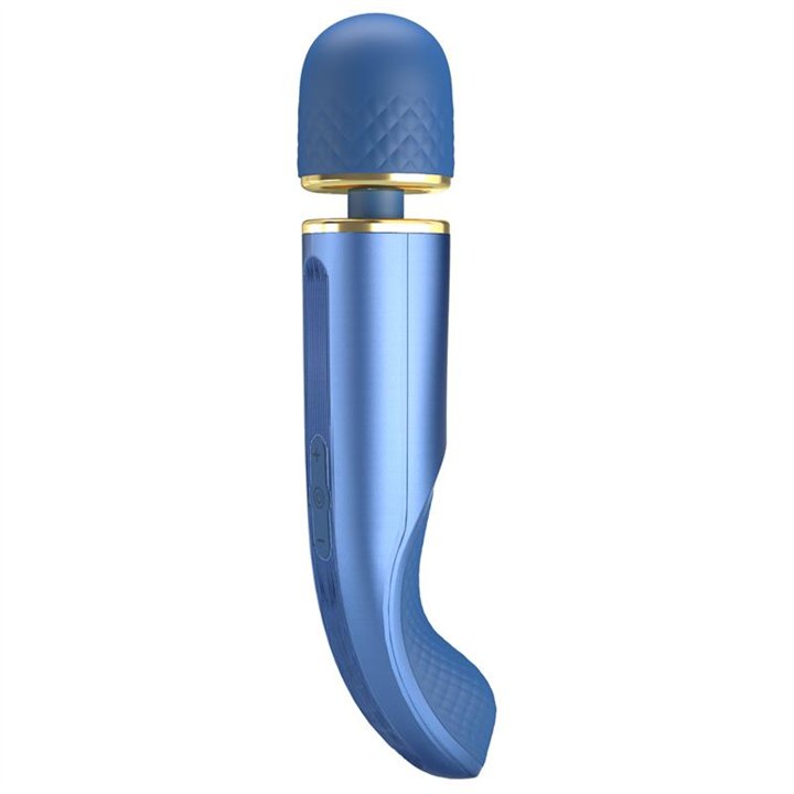 Vibrating Wand USB Silicone Blue - BI-014848-1 - Teknashop Ltd