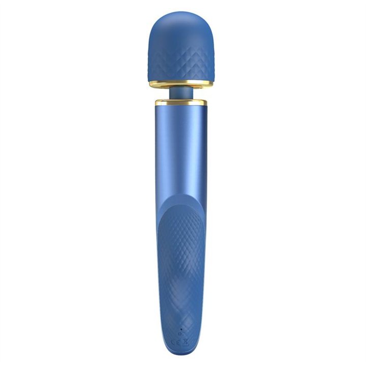 Vibrating Wand USB Silicone Blue - BI-014848-1 - Teknashop Ltd