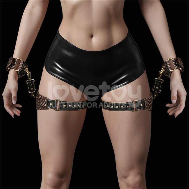 Rebellion Reign Thigh Cuffs Set - LO-LV761215 - Teknashop Ltd