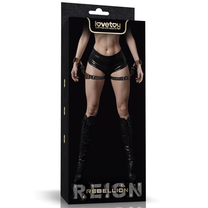 Rebellion Reign Thigh Cuffs Set - LO-LV761215 - Teknashop Ltd