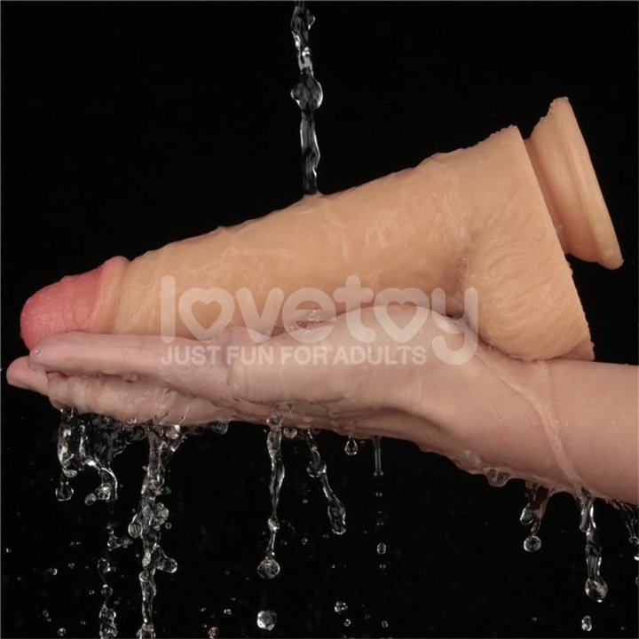 Power Basics Dildo with Vibration 9 - LO-LV111204 - Teknashop Ltd