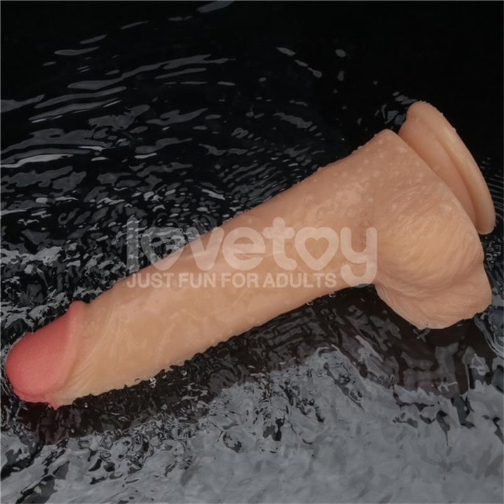 Power Basics Dildo with Vibration 9 - LO-LV111204 - Teknashop Ltd