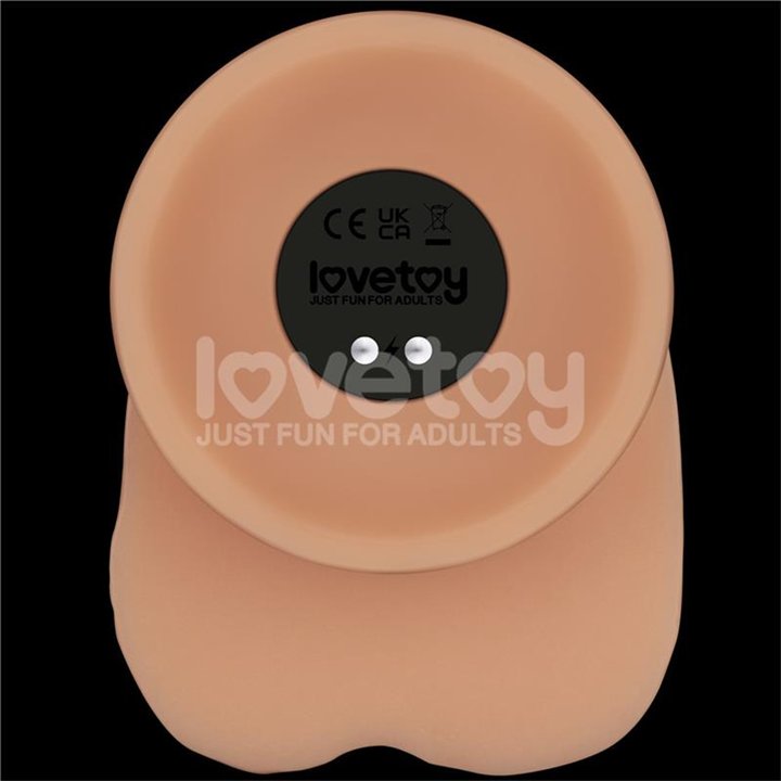 Power Basics Dildo with Vibration 9 - LO-LV111204 - Teknashop Ltd