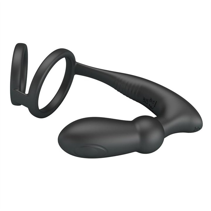 Emoni Vibrating Butt Plug and Cock Ring - BI-210341 - Teknashop Ltd