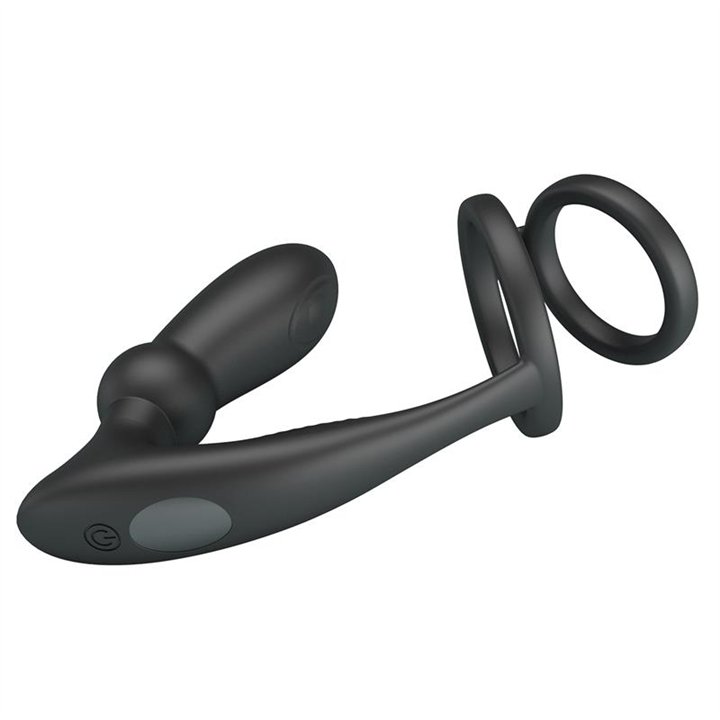Emoni Vibrating Butt Plug and Cock Ring - BI-210341 - Teknashop Ltd
